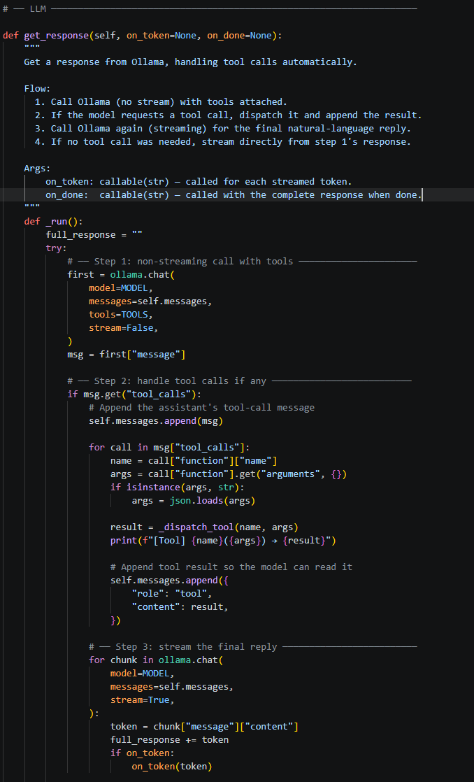 Screenshot Of Chat Engine Code